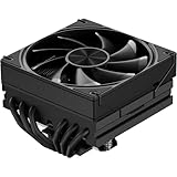 upHere gaming H85K6 85mm Height Low Profile CPU Kühler,6 Heatpipes CPU Cooler,Platzsparendes MINI ITX AM4 Profile Design,180W TDP CPU Kühler,120×120×25mm Lüfter,Für AMD AM4 AM5/Intel 1700,PC Kühler