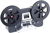 Somikon Filmscanner: HD-XL-Film-Scanner & -Digitalisierer für Super 8 & 8 mm, bis 7'-Rollen (HD XL Filmscanner, Filmdigitalisierer, Filmprojektor Digital)