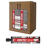 TOX Verbundmörtel Liquix Pro 1 styrolfrei 280 ml (12 Stk.), Injektionsmörtel für hohe Lasten bis zu 13,3 Tonnen Gewicht, mit 24x Statikmischer Liquix Mix, 084100081