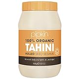 Pipkin 100% Bio-Tahinipaste 908g – Geröstete und gepresste äthiopische Sesamsamen – alles natürlich, koscher, vegan, nicht genmanipuliert