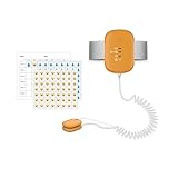 Bettwetting -Sensormonitore für Kinder, drahtlose nächtliche Pee -Alarme mit lauten Klang und starke Vibration, Töpfchen -Training für Kinder, Orange