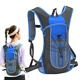 Wanderrucksäcke – Wasserbüffel-Trinkrucksack – atmungsaktives Outdoor-Freizeitzubehör mit reflektierenden Streifen für Outdoor-Bergsteigen
