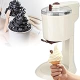 Mini Fruit Soft Serve, Home Ice Cream Maker Machine, Healthy, Simple One Push Operation, Freezing Yogurt Sorbet Maker Automatic Machine