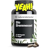 Bio Brennnessel – 180 Kapseln – 10:1 Brennnesselblattextrakt – vegan, hochdosiert, ohne unnötige Zusätze – in Deutschland produziert & laborgeprüft