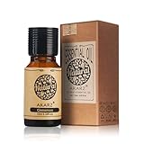 Zimtöl AKARZ Natural Organic Pure Premium Therapeutisches ätherisches Zimtöl für Haut, Körper, Haarpflege, Diffusor, Kerze, Seife, Herstellung, DIY, Massagearoma (10 ml)