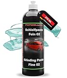 PORZELACK® Polierpaste 450 g gegen Kratzer - Universal Politur für Auto-Lack, Displays, Kunststoff Gfk & Epoxidharz