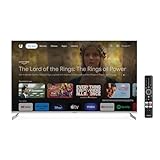 STRONG 4K QLED Smart TV 55 Zoll: Streamen mit Netflix, Prime Video, Disney+ auf höchstem Niveau - Dolby Atmos, Google TV und Sprachsteuerung inklusive