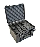 25 Pistolenmagazin Doro Wasserdichter Waffenkoffer mit benutzerdefiniertem Mycasebuilder-Schaumstoffeinsatz