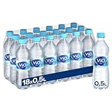 ViO Wasser Still - Natürliches Mineralwasser ohne Kohlensäure - mit weichem Geschmack - Stilles Wasser in umweltfreundlichen, 100 % recycelbaren Einweg Flaschen (18 x 500 ml)