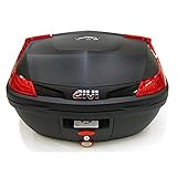 Givi B47NML Blade Monolock Topcase mit Platte, Carbon