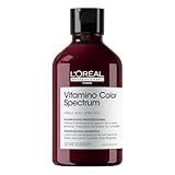 L'Oréal Professionnel Shampoo für Farbbrillanz mit Glass Hair Effekt bei coloriertem Haar, Mit Ferula- & Zitronensäure, Vegan, Serie Expert, Vitamino Color Spectrum Shampoo, 300 ml