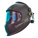 Schweißerschutzhelm Panoramaxx Quattro optrel re-c harge,IsoFit® headg 180x120mm