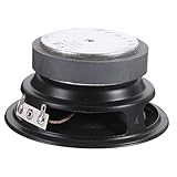 Cabilock Auto Subwoofer Lautsprecher Ersatz Rund Ohm Basslautsprecher Fiberglas Tiefer für Intensives Musikerlebnis