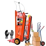 Elektrischer Treppensteigerwagen/Elektrische Treppensteiger Sackkarre-37,40 Zoll Verlängerte Schienen,30° Steigung, Hochleistungs-Treppensteiger Für Lagerlogistik,Möbeltransport load-bearing881lb