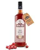 Hödl Hof Himbeer-Likör 1,0L I Fruchtlikör mit Himbeeren aus eigenen Obstgärten I Hochwertiger Likör mit fruchtig-säuerlich Noten I Feinster Premium Likör I Edle Spirituose 20% vol
