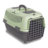 Nomade 3 Hundebox - Transportbox für kleine Hunde und Katzen - 60 x 40 x 38 cm - Kann bis zu 12 kg tragen. Robustes Polypropylen. Türen aus Kunststoff