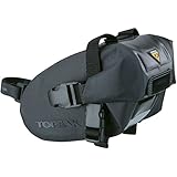 Topeak Satteltasche Wedge DryBag Strap Mount, Black, Medium (18.5 x 11.5 x 11 cm, 1l)