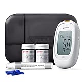 yuwell Blutzuckermessgerät Set mit Teststreifen x 50 und Lanzetten x 50, Diabetes Test ideal für den Heimgebrauch, Zuckermessgerät zur Selbstkontrolle des Blutzuckers bei Diabetes (Modell 582)
