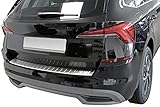 Ladekantenschutz Edelstahl MATT kompatibel für SKODA Kamiq | ab 2019 | mit Abkantung | premium Qualität von RECAMBO