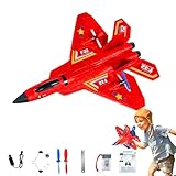 Flugzeugmodell Spielzeug, Fernbedienung Flugzeug für Kinder - Flugzeugkämpfermodell für Kinder - Flugzeugspielzeug mit präziser Steuerung für Flugzeugliebhaber und Kinder, die von