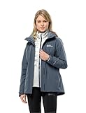 Jack Wolfskin Damen Luntal 3in1 Jkt W, Graphite/Cool Grey, M EU