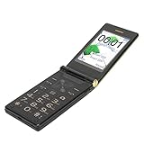 aqxreight Clamshell Flip Phone mit Großem 2,8 -Zoll (Gold)