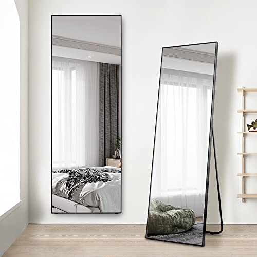 LVSOMT 160×50cm Ganzkörperspiegel,Standspiegel,freistehender Körperspiegel,Groß und Hoch,großer Schminkspiegel,großer Spiegel für Schlafzimmer,Wohnzimmer,Umkleideraum