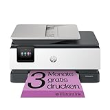 HP OfficeJet Pro 8122e Multifunktionsdrucker, 3 Monate gratis drucken mit HP Instant Ink inklusive, HP+, Drucker, Scanner, Kopierer, Fax, WLAN, LAN, Duplex, HP ePrint, Airprint