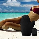 Naroote Sunless Tanner Handschuh, Selbstbraune Fäustlinge, die für das Gesicht Wiederverwendbar Sind (BLACK)