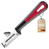 Westmark 29092270 Sparschäler Gallant, PP/TPE/Edelstahl, schwarz / rot, 16,5 x 3,7 x 2 cm