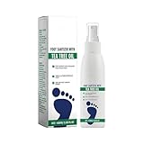 Fußspray,Schuh Desinfektionsspray,Fußdeo, Fußdeo Anti-Transpirant,Schutz vor Fußgeruch und Schweiß,Geruchsbindend & Hygienische Frische für Schuhe und Füße