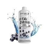 Best Body Nutrition Vital Drink ZEROP® - schwarze Johannisbeere, Original Getränkekonzentrat - Sirup - zuckerfrei, 1:80 ergibt 80 Liter Fertiggetränk, 1000 ml