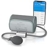 Medicinalis - Blutdruckmessgerät Oberarm Bluetooth - Blutdruck und Puls Messer mit Speicherfunktion und Übertrag in kostenlose App - klinisch validiert