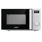 Gorenje MO20A3WH Mikrowelle /20 L / 800W / AquaClean/AutoMenü/Touch Control/LED Display/Auftaufunktion /5 Leistungsstufen/Kindersicherung/Weiß