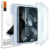 Spigen Glas.tR EZ Fit Schutzglas kompatibel mit iPad Pro 11 Zoll M2 (2022), iPad Pro 11 Zoll (2021/2020/2018), iPad Air 5 (2022), iPad Air 4 (2020), Installationsschablone, Kristallklar, 9H Folie