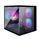 suevery Gaming PC Ryzen 5 3500U（8 Threads 3.7GHz ）| 16GB DDR4 RAM | 512GB SSD | WLAN & Bluetooth | Windows Desktop Computer für Gaming, Büro & Homeoffice