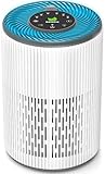 DAYETTE 3-in-1 Luftreiniger Allergiker mit Aroma, Nachtlicht, Timer, Ruhemodus (20 dB), HEPA Luftfilter gegen Schimmel, Staub, Pollen, Gerüche, Tierhaaren, Air Purifier