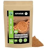 Carobpulver BIO 500g von Alpi Nature, Johannisbrot gemahlen, natürlicher Süßstoff, Johannisbrotmehl