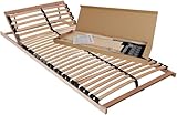 BeCo Easy Star Lattenrost verstellbar - Individuell anpassbares Kopfteil, ideal für alle Matratzenarten, stabil, langlebig, für hohen Schlafkomfort, Größe:90 x 200 cm