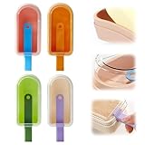 Silikon-Eisformen, Eiszapfenformen-Set, lebensmittelechter Silikon-Eiszapfen-Macher, Eiszapfenformen mit Stäbchen und Anti-Tropf-Vorrichtung
