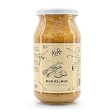 KoRo - Mandelmus Zimt-Vanille 500 g - Zum Backen & Co.- Creamy Mixgenuss aus Vanille mit Zimt - Veganer Aufstrich