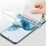Cracksin [2 Stück] Gorilla Schutzfolie für Huawei P30 Pro Nano-Tech, Klar Folie, 100% Fingerabdrucksensor, Displayschutz Panzer Schutz TPU NANO