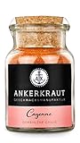 Ankerkraut Cayennepfeffer, gemahlen, scharfes Cayennepfeffer-Pulver kaufen, 60g im Korkenglas