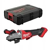Milwaukee M18FSAGF125XPDB-0X 125 mm Flachkopfschleifer, Schwarz