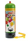 Ballongas 1 Liter Helium Luftballongas für Geburtstag Party Feier Luftballongas Ballons fliegen lassen