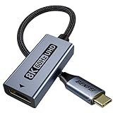 BENFEI USB C auf HDMI 2.1 Adapter 8K@60Hz/4K@240Hz [Aluminiumgehäuse, geflochtenes Nylon] Kompatibel mit iPhone 15/16 Pro/Max, MacBook Pro/Air 2023, iPad Pro, Surface Book 2 Mehr