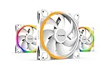 be quiet! Light Wings White 140mm PWM Triple Pack Gehäuselüfter, weiß, 3er Pack, BL102