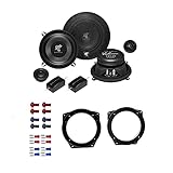 Hifonics VX 5.2E Auto Lautsprecher Boxen 320 Watt 13 cm 2 Wege Kompo passend für BMW 3er Compact (E46) 2001-2004 Türen Front
