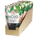 MOJO TEA Earl Grey Blue Schwarzer Tee mit Kornblumenblüten Set 10x50g – Aromatisierter Blatt-Tee mit Bergamotte & Blüten – Eleganter Schwarztee – Frisch & blumig