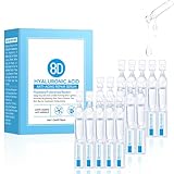 Soleneva 1.5ml*15PCS Hyaluron Serum Ampullen, Intensiv Feuchtigkeitsspendendes Hyaluronic Acid Serum Gesicht mit Hyaluronsäure, Anti Aging Hautpflege für Haut, Tiefenpflege Nährt und strafft die Haut